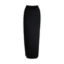 THE ANYWHERE WRAP SKIRT black