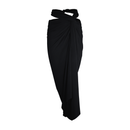 THE ANYWHERE WRAP SKIRT black