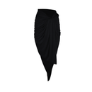 THE ANYWHERE WRAP SKIRT black