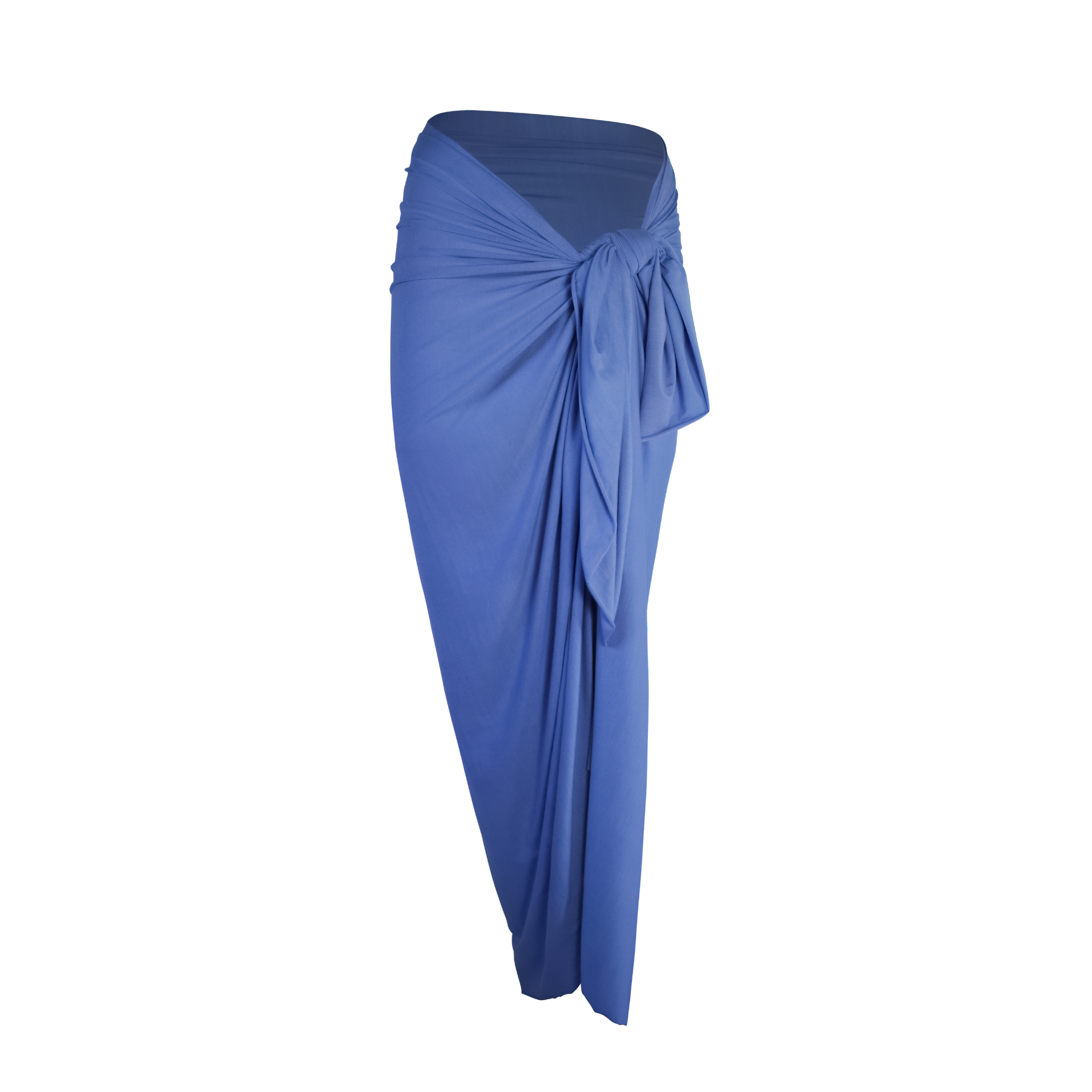 THE ANYWHERE WRAP SKIRT crystal blue