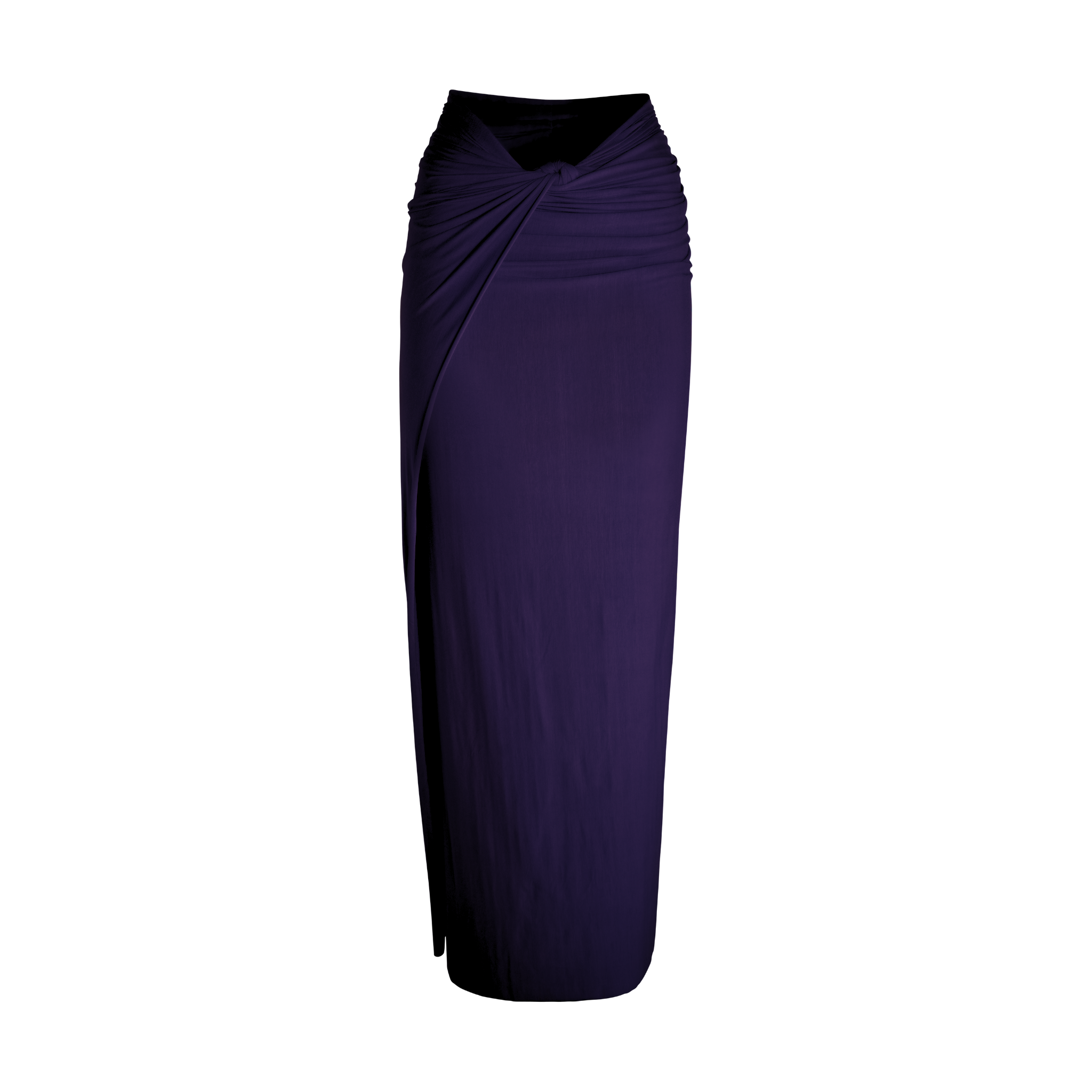 THE ANYWHERE WRAP SKIRT plum