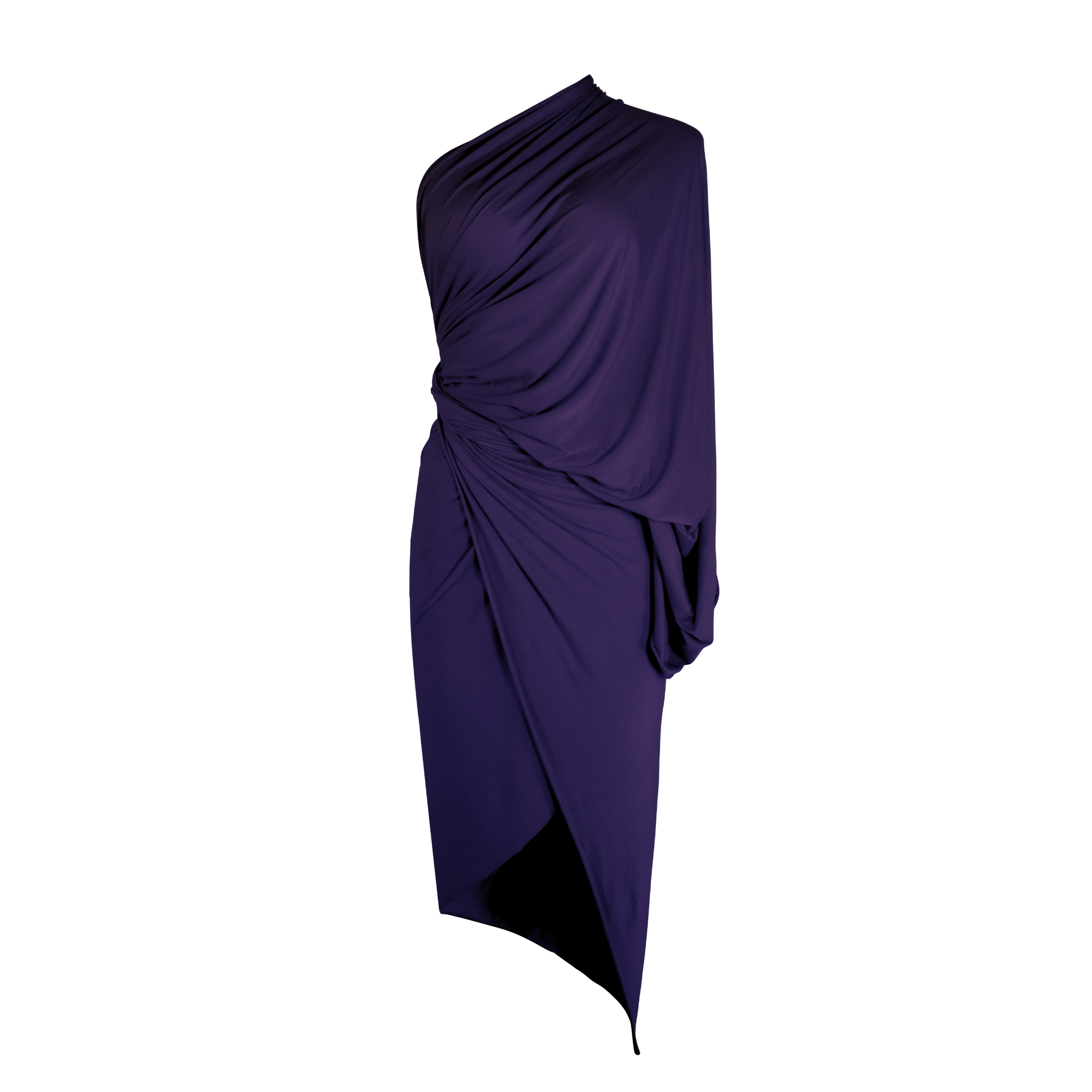 THE ANYWHERE WRAP SKIRT plum