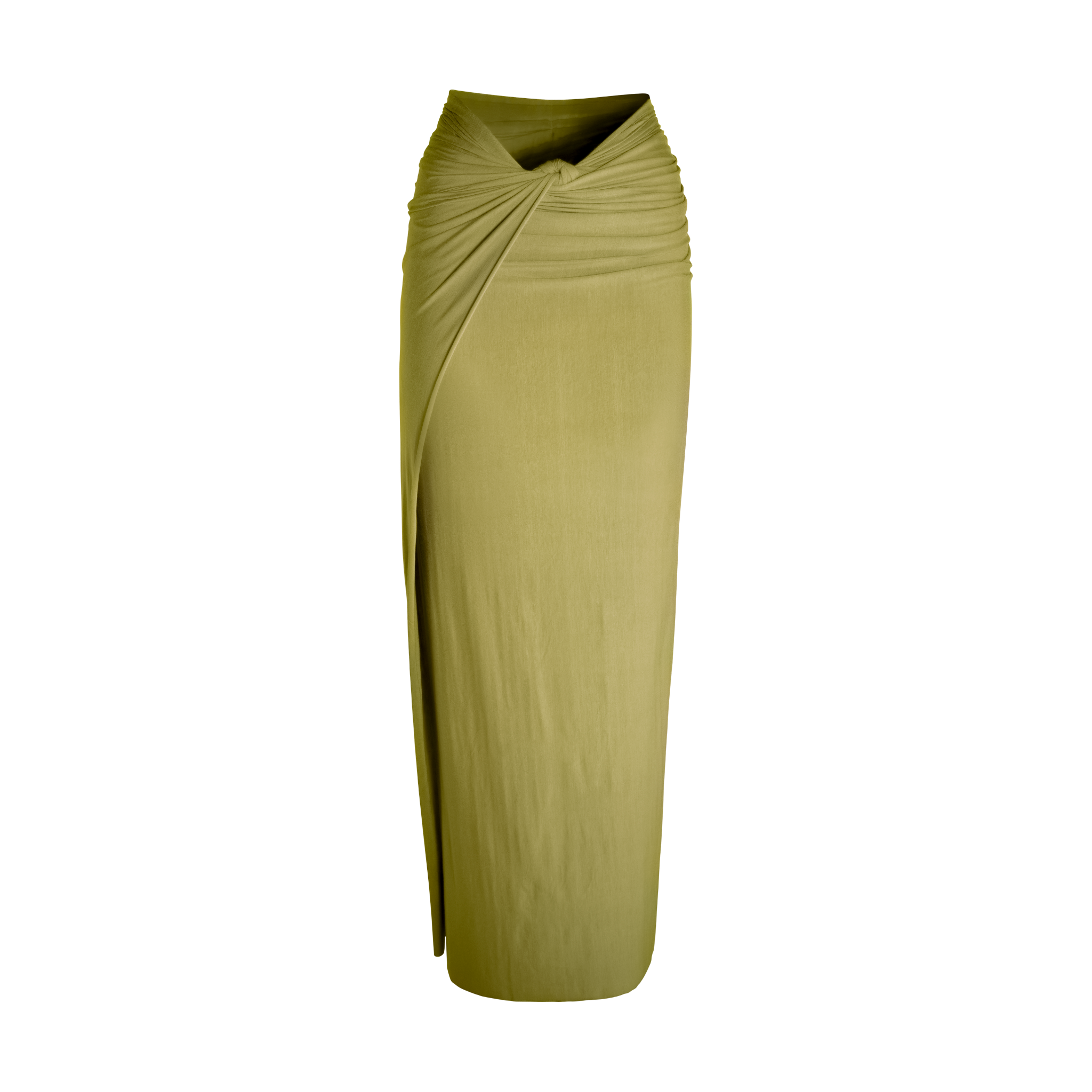 THE ANYWHERE WRAP SKIRT lemongrass