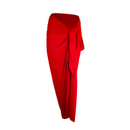 THE ANYWHERE WRAP SKIRT tomato